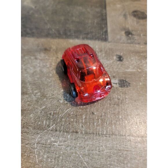 Mini red sports car toy figure - Picture 1 of 4